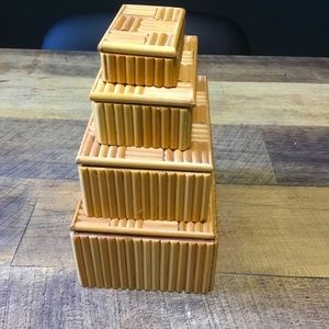 Set of Four Nesting Boxes